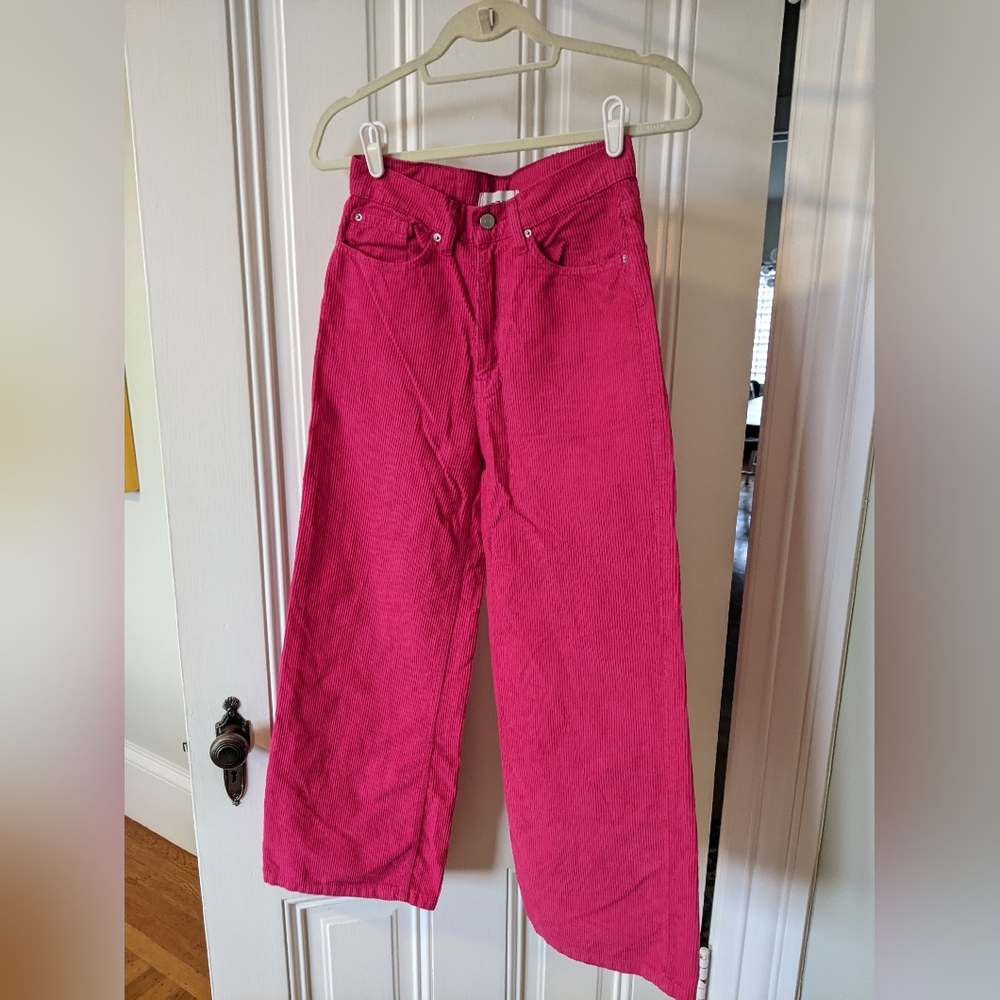 Urban Outfitters Pink Corduroy Pants